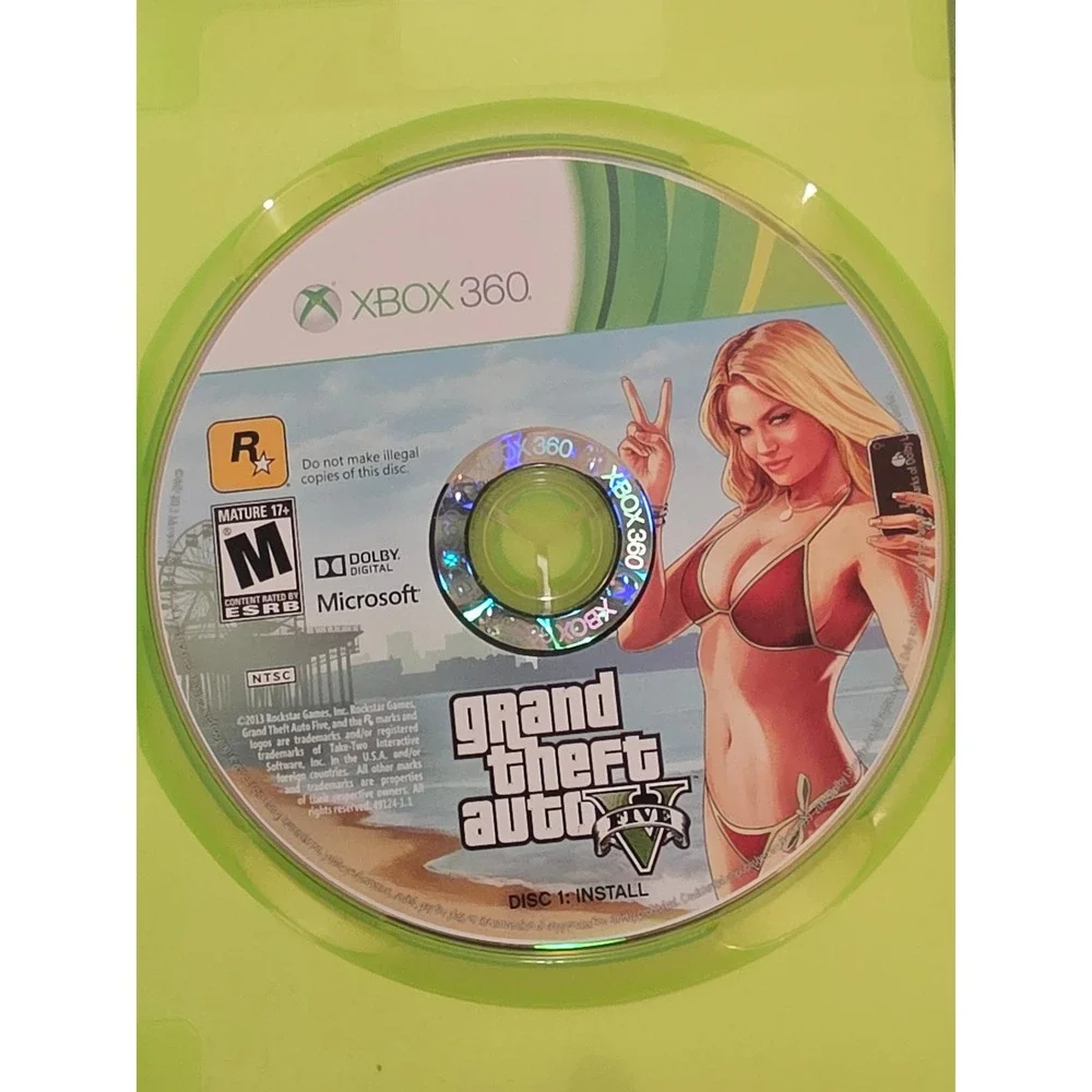 Rockstar Grand Theft Auto V Xbox 360 Standard Multicolor Fair 49124-3